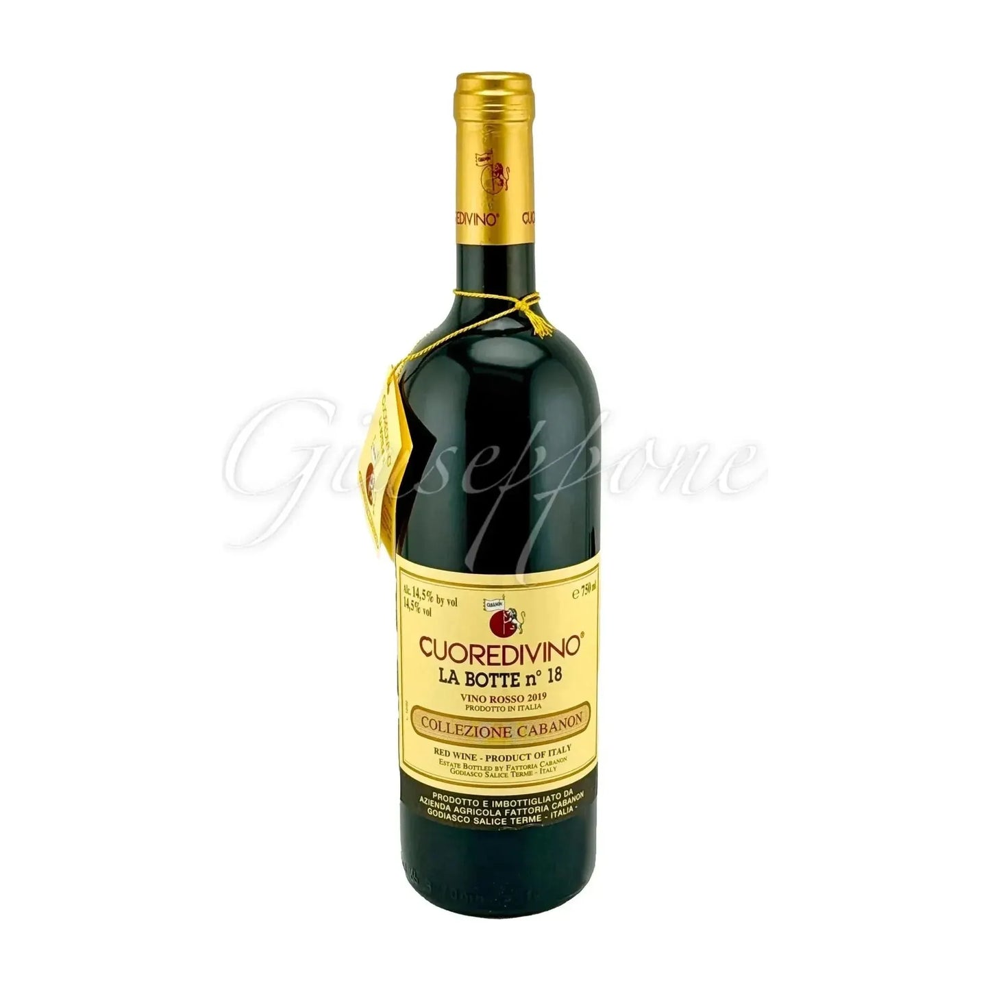 Cuore di Vino Botte 18 Cartone 6 Bottiglie